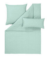 Estella Halbleinen Bettwäsche Alvaro in mint 200x200 cm