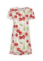 Ringella Damen Kurzarm Nachthemd bunt Kirschen 100%...