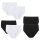 Damen Slips hoher Bund Sofie 2er-Set schwarz 48/50 XL