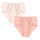 Damen Komfort Slips Mamone Spitze 2er-Set apricot 52/54 XXL