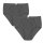 Damen Komfort Slips Mamone Spitze 2er-Set grafit 52/54 XXL