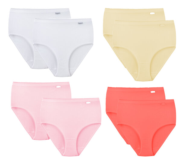 Damen Komfort Slips Brunhild 2er-Set in Gr. M L XL XXL