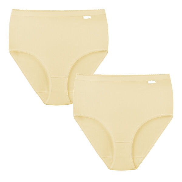 Damen Komfort Slips Brunhild 2er-Set vanille 48/50 XL