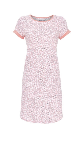 Ringella Damen Kurzarm Nachthemd Himbeereis 100% Baumwolle