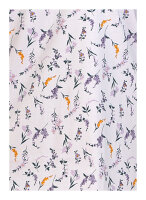 Comtessa Damen Nachtemd Kurzarm Mauve Blumen 48