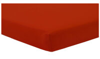 Estella Topper Spannbettlaken 100 x 200 cm 475 Purpur