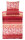 Bassetti Mako Satin Bettwäsche Sangallo Rot 155x220 80x80cm
