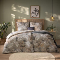 Estella Mako Jersey Bettwäsche Ronja khaki 135x200 +...