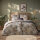 Estella Mako Jersey Bettwäsche Ronja khaki 135x200 + 80x80 cm