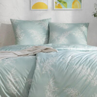 Estella Interlock Mako Jersey Bettwäsche Rosalina mint