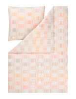 Estella Mako Jersey Bettwäsche Damian in Apricot