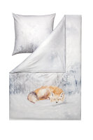 Estella Kuschel-Flanell Bettwäsche Fuchs Felix...