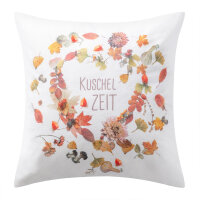 Estella Kuschel-Flanell Kissenbezug Herbst 50x50 cm