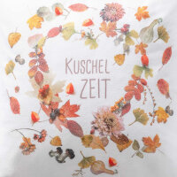 Estella Kuschel-Flanell Kissenbezug Herbst 50x50 cm