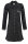 Ringella Nachthemd Damen in Hemdenform in schwarz  Gr. 36 S