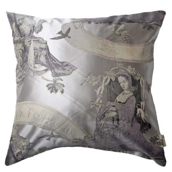 Kissenbezug Seide 40 x 40 cm sand