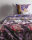 HnL Refined Satin Bettwäsche Dona Blumen Violett