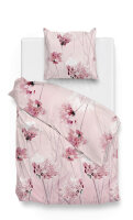 ZoHome Satin Bettwäsche Nancy Blüten  135x200 +...