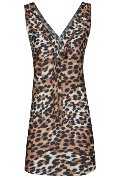 Ringella Cherie Line Damen Nachthemd Leo Gr. 38 S Muster