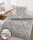 Dobnig Renforce Bettwäsche 155x220+80x80 cm Grau Bunt