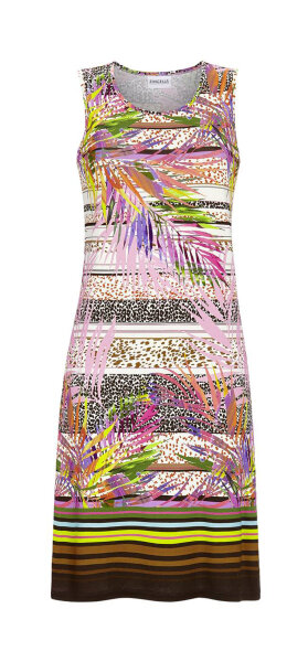 Ringella Damen Sommer Kleid ohne Arm Bunt Gr. 38 S Muster
