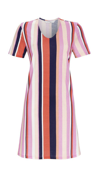 Ringella Damen Nachthemd kurzer Arm bunt  Gr. 38