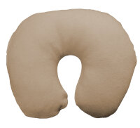 Flausch Frottee Nackenhörnchen Bezug von Kneer -74-sand