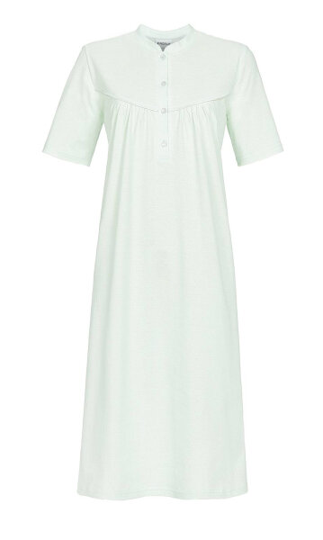 Ringella Damen Nachthemd Icegreen Kurzarm Gr. 38  Muster