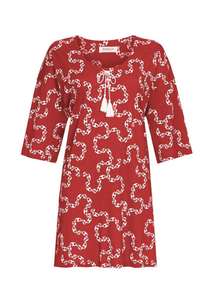 Ringella Damen Tunika halber Arm Kirsche Gr. 38 40 42 Muster