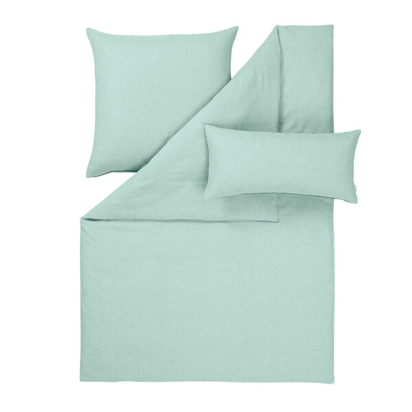Estella Halb-Leinen Zusatz Kissenbezug  Alvaro Mint 40x80 cm